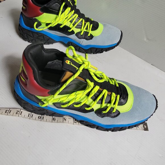 Champion The Tank Shoes US 11.5~12 Chunky Oversize Trek Sneakers Colorful ~EUC~ - Picture 9 of 9
